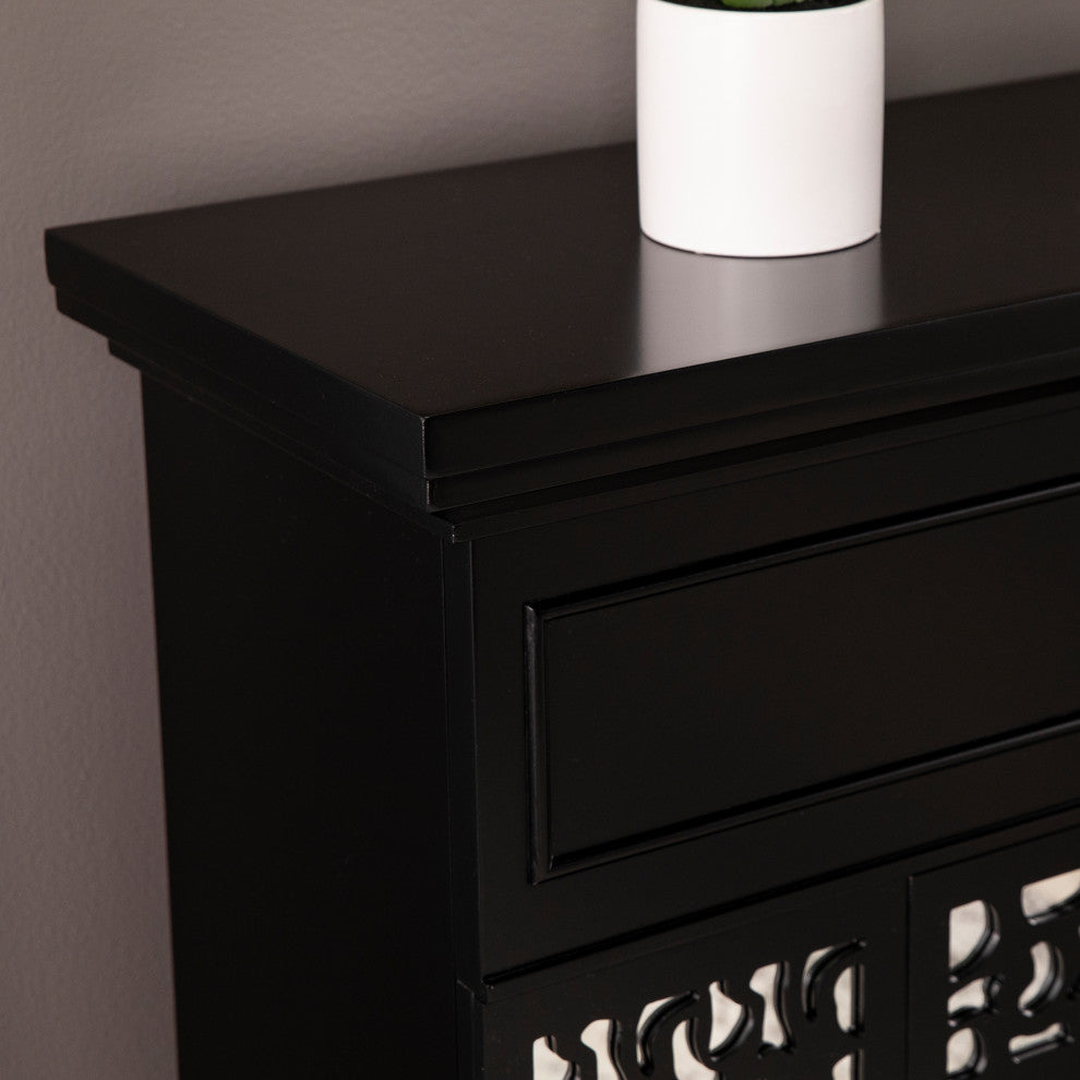 Beaconsfield Color Changing Fireplace, Black