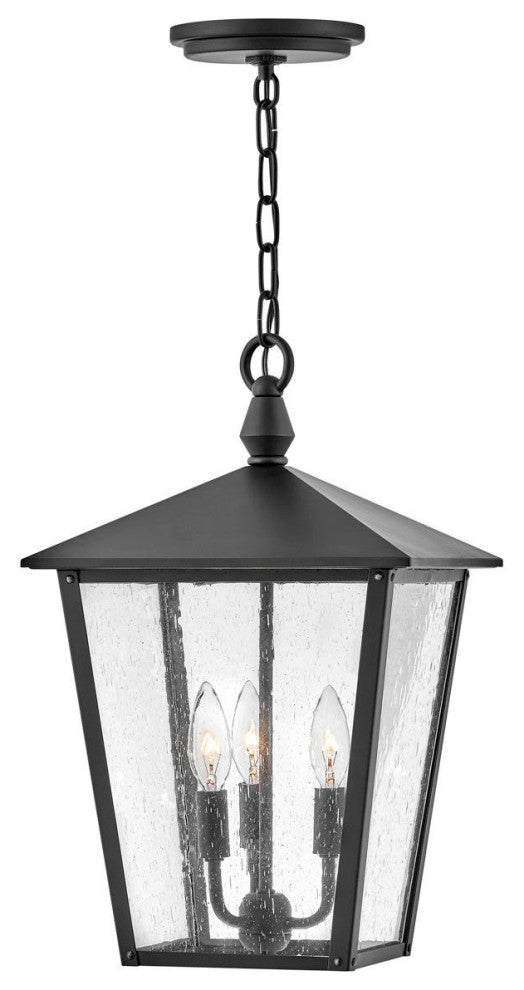 Hinkley Huntersfield Medium Hanging Lantern, Black