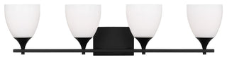 Toffino 4 Light Bath, Midnight Black