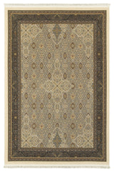 Oriental Weavers Masterpiece Ivory/Blue Oriental Indoor Area Rug 3'10"X5'5"