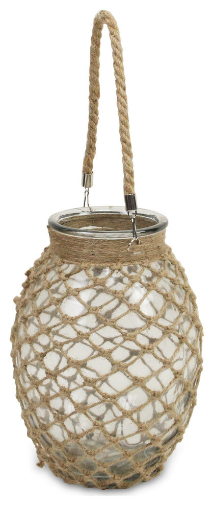 Carlsbad Rope Glass Jar
