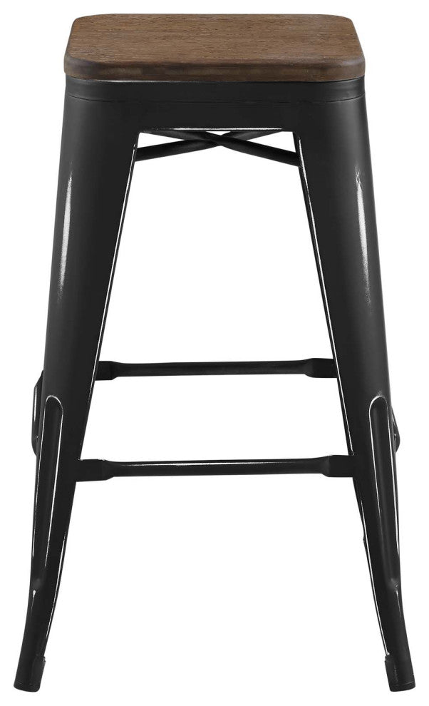 Promenade Counter Stool Set of 2-Black