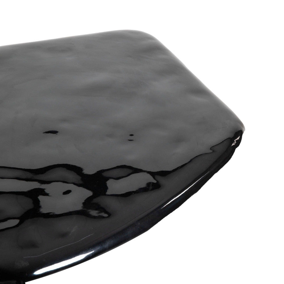 Eternal Concrete Side Table, Black