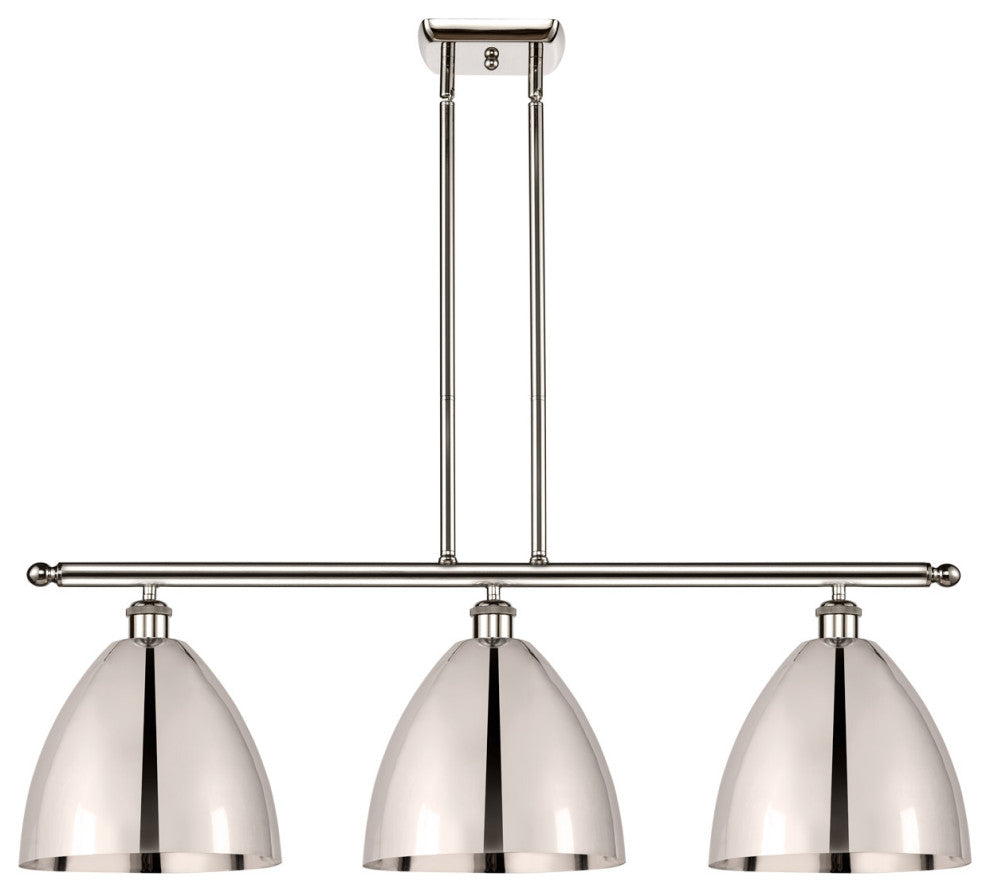 Innovations Lighting 516-3I-PN-MBD-9-PN Ballston Dome 3 Light 36" Island Light