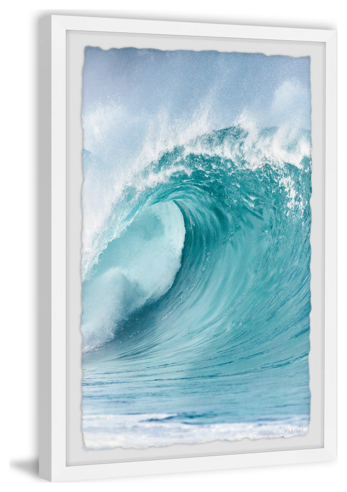 "Flow With It" Framed Painting Print, 24x36