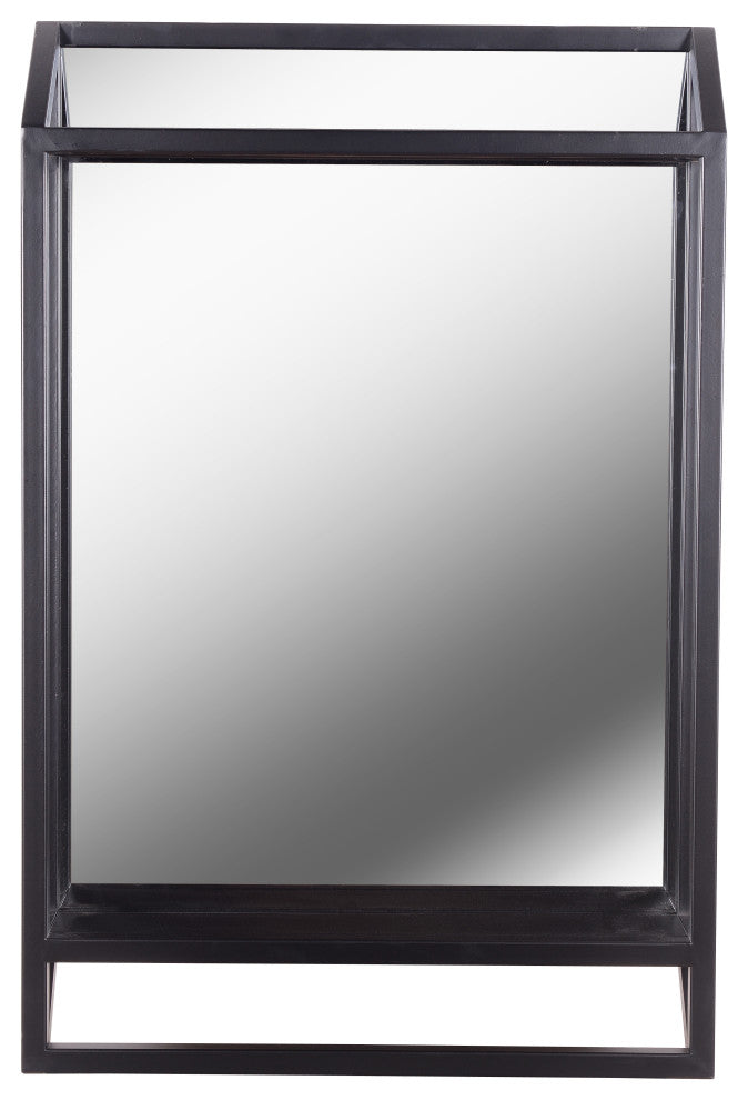 Kenroy 60682BL Mirror, Ryker Collection, Matte Black Finish