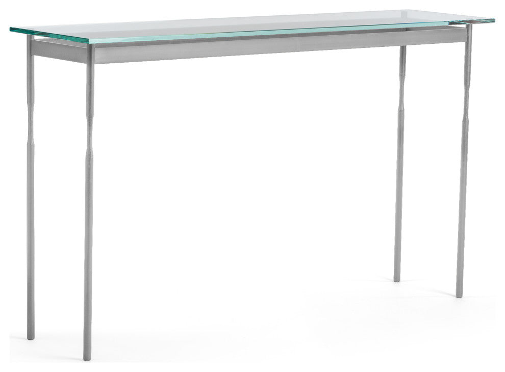 Senza Console Table, Vintage Platinum Finish