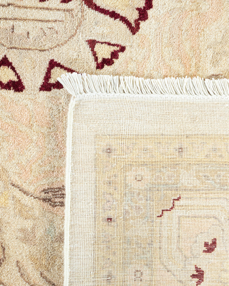Ximena, One-of-a-Kind Hand-Knotted Area Rug Ivory, 9'2"x12'2"