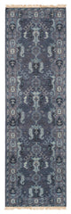 Surya Zeus ZEU-7830 8'x11' Rug, Navy/Dark Purple/Aqua/Pale Blue