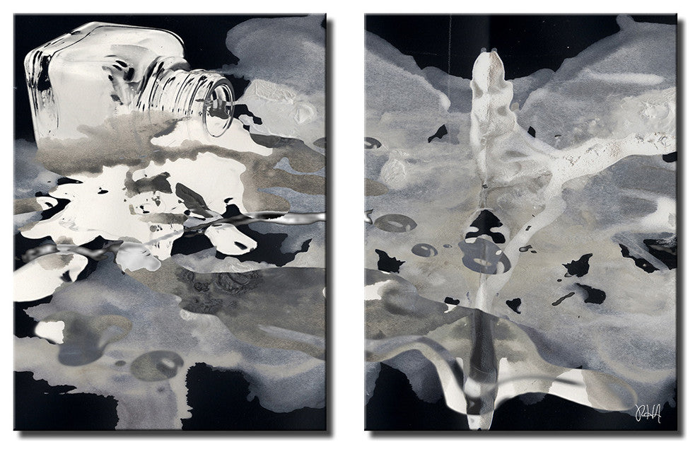 INKD IX Canvas Art, 2-Piece Set, 40"x30"