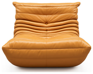 Microfiber Leather Standard Bean Bag Chair and Lounger
