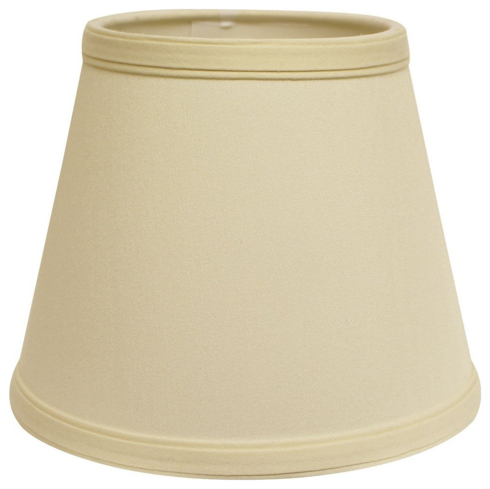 19" Ivory Empire Slanted No Slub Lampshade
