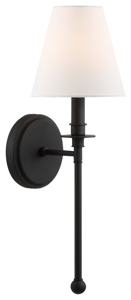 Elight 1 Light Black  Wall Mount