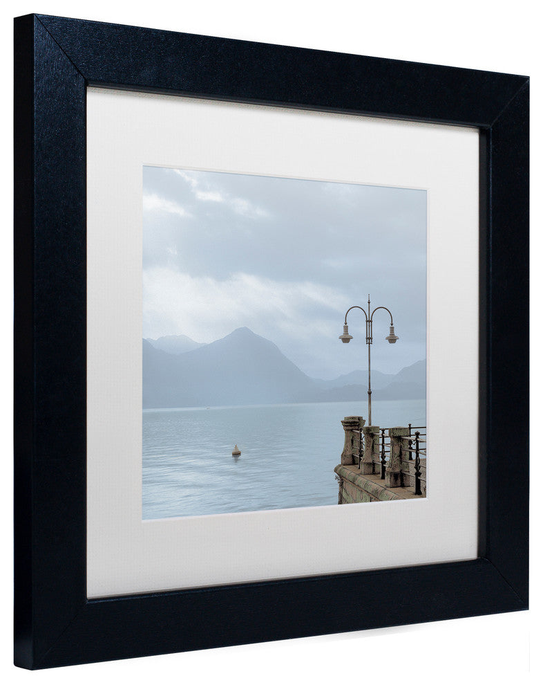 Alan Blaustein ''Lake Vista VIII'' Art, Black Frame, White Mat, 11x11