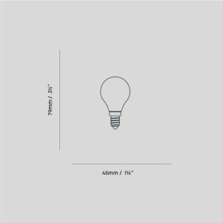 Porcelain I Light Bulb, Set of 8