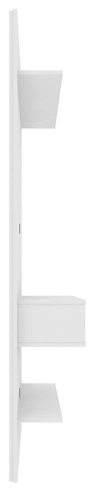 Libra Long Floating 45.35 Entertainment Center in White