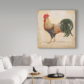 Jean Plout 'Rooster 3' Canvas Art