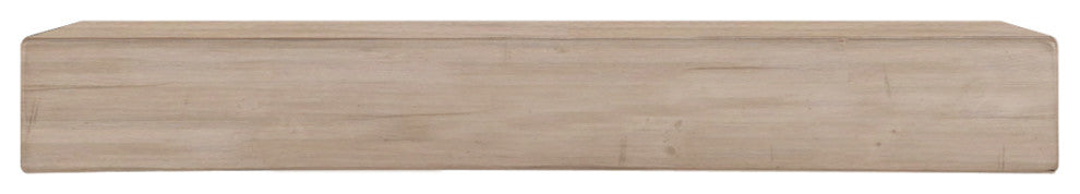 The Lexington 72" Shelf Or Mantel Shelf Rustic Distressed Unfinished
