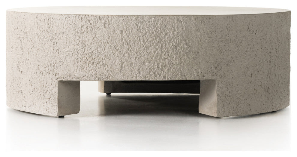 Kember Outdoor Coffee Table-Blanc White
