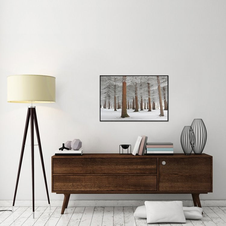 In White, 36"x24"