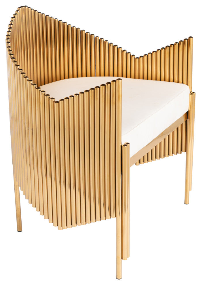 Crespo Gold Accent Chair