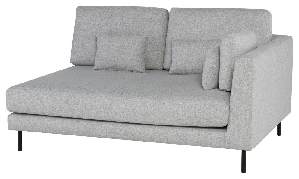 Gigi Linen Fabric  Modular Sofa Right