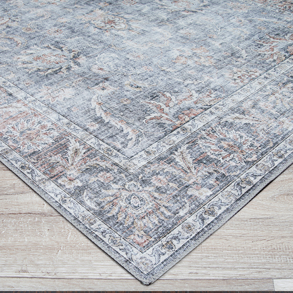 Couristan Pasha Isfahan Mushroom Area Rug, 5' X 8'