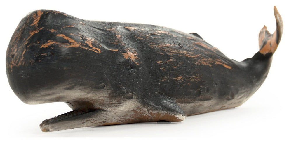 Sperm Whale Sculpture, S