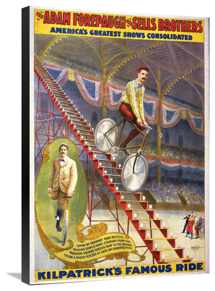 America's Greatest Shows Consolidated, Kilpatrick'S Famous Ride, 21x30
