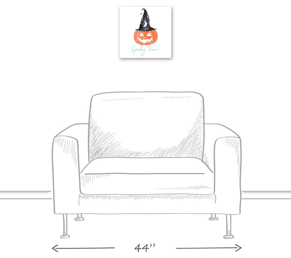 Spooky Time 12x12 Canvas Wall Art