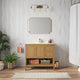 Chateau 36" Bathroom Vanity, Natural Oak
