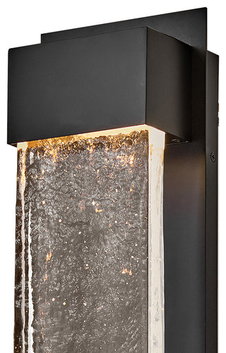 Hinkley Rune Large Wall Mount Lantern, Black