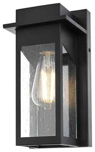 Home Living 5" Outdoor Wall Sconce, Black