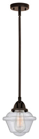 Small Oxford Mini Pendant, Oil Rubbed Bronze, Seedy, Seedy