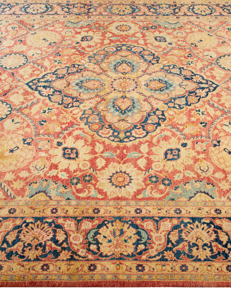 Mogul, One-of-a-Kind Hand-Knotted Area Rug Purple, 6' 1 x 8' 10
