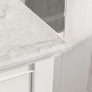 Fairmont Bathroom Vanity, Single Sink, 42", White, Freestanding