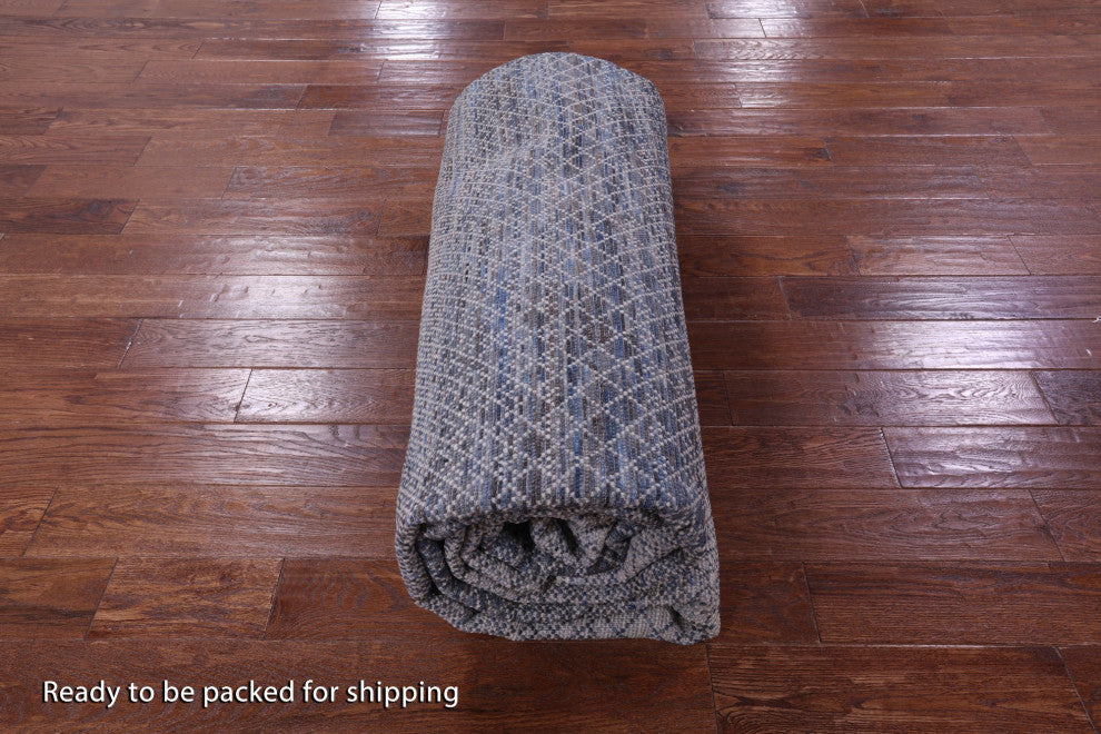 Hand-Knotted Savannah Grass Wool Rug 10' 1" X 14' 0" - Q13176