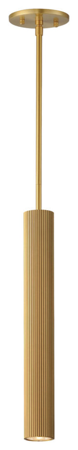 ET2 E11012 Reeds 2"W LED Mini Pendant - Gold