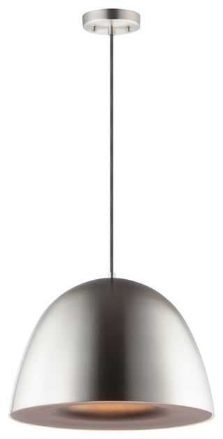 ET2 E24916 Fungo 24"W LED Pendant - Black / Satin Brass