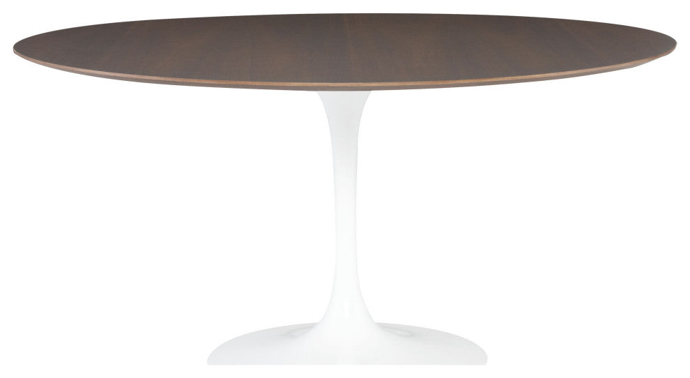 Cal Walnut Wood Dining Table, HGEM862