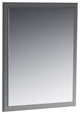Oxford Mirror, Gray, 26"