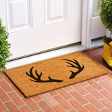 Calloway Mills Antler Monogram Doormat, 24"x48", Letter NP