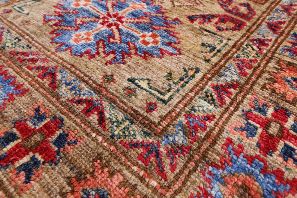 2' 0" X 3' 0" Handmade Super Kazak Wool Rug Q10272