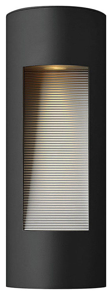 Hinkley Luna Medium Wall Mount Lantern, Satin Black