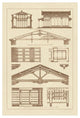 "Internal Decoration of Roof" Digital Paper Print by J. Buhlmann, 14"x20"