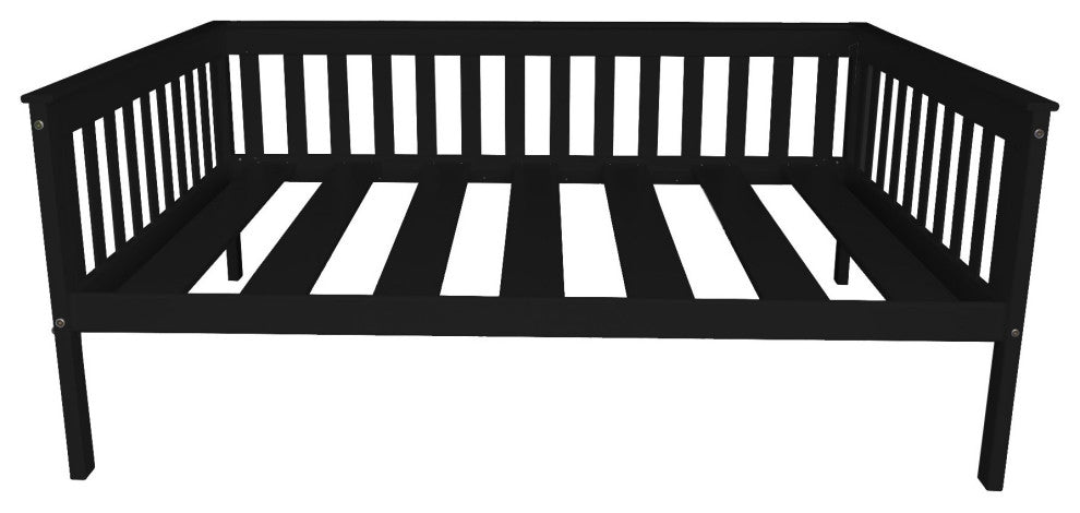 Mission Daybed, Black, Full