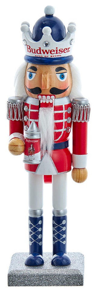 10" Budweiser Nutcracker