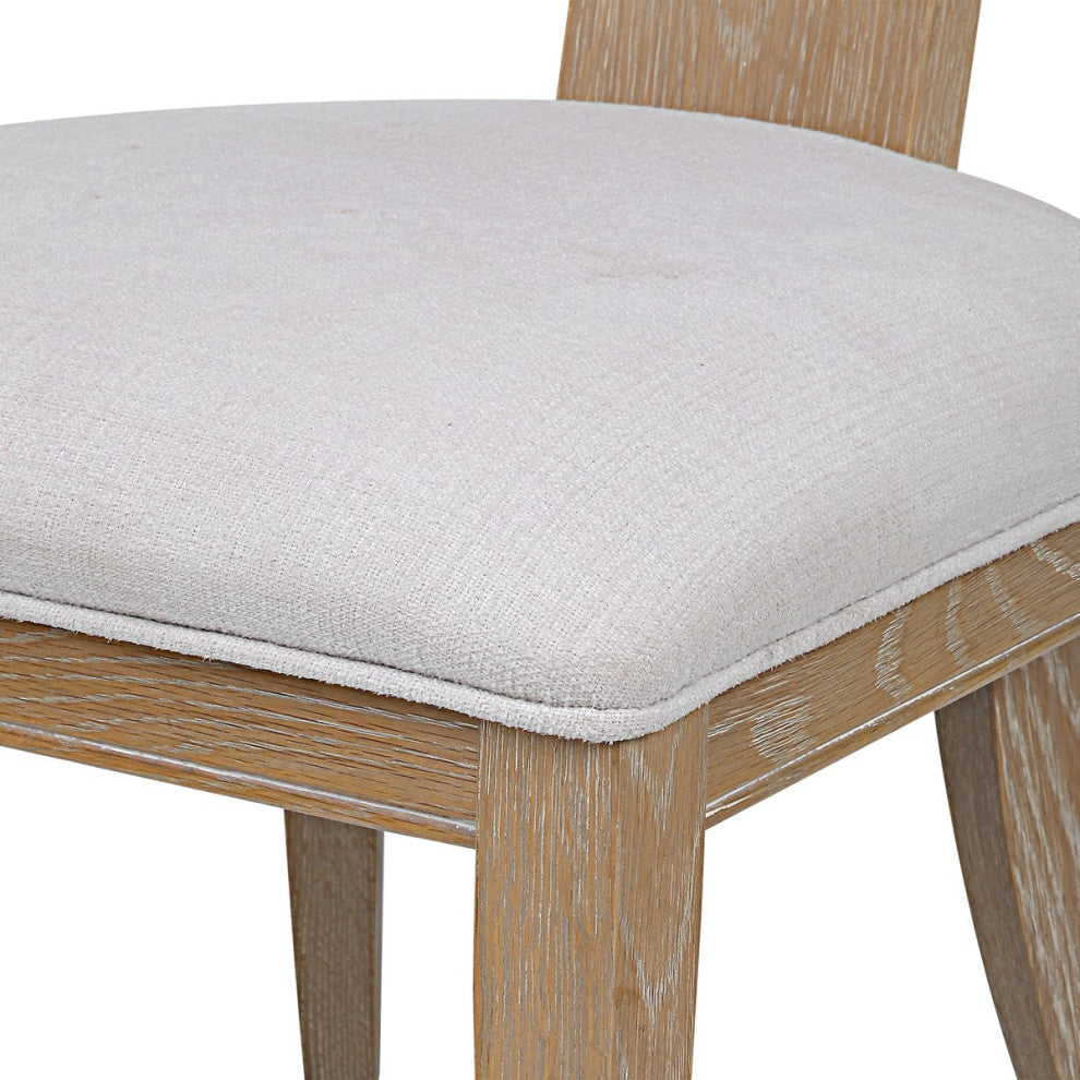Uttermost Idris Armless Chair Natural 23595