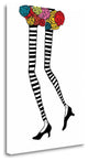 "Skinny Legs 1" By Jan Weiss, Giclee Print on Gallery Wrap Canvas, Ready to Hang