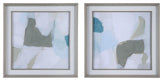 Uttermost 32268 Mist Shapes Framed Prints, 2-Piece Set